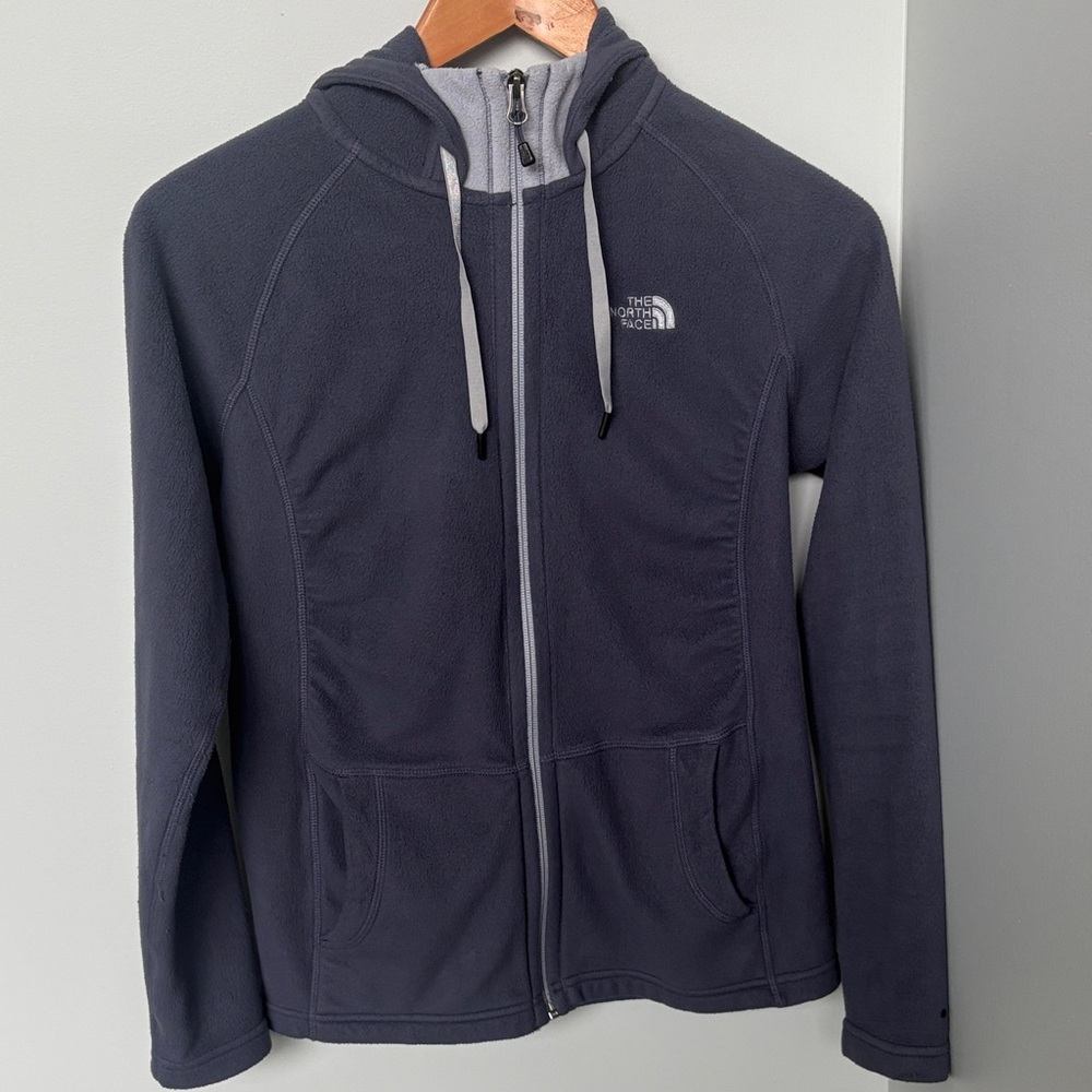 The North Face Dark Purple Fleece Jacket